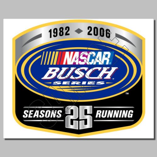 NASCAR RACING BUSCH LOGO MOTORDROME SPEEDWAY SUNOCO DECALS 