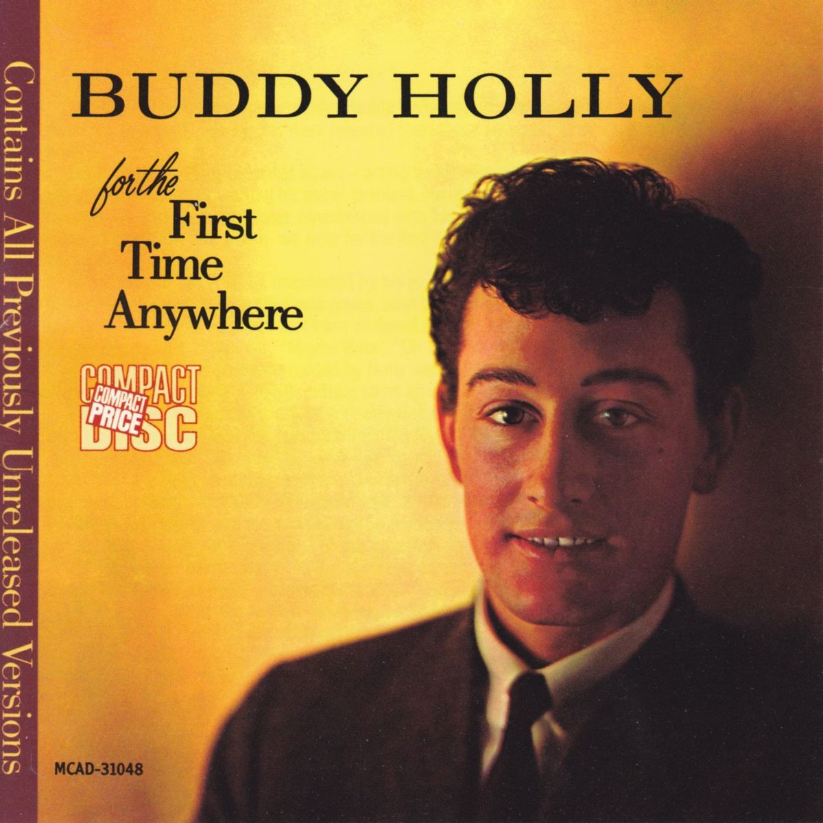 Buddy Holly for The First Time CD 1983 MCA