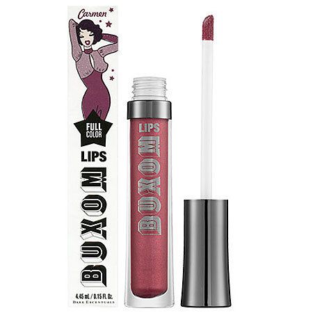 BUXOM Big Healthy Lip Gloss Full Color Polish CARMEN Golden Plum Full 