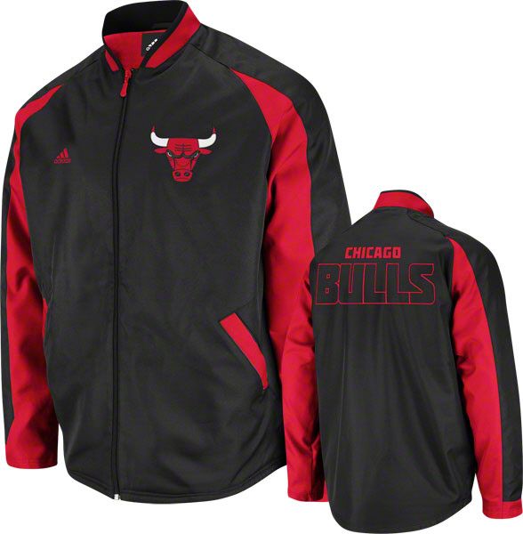 Chicago Bulls Black Tip Off Midweight Jacket