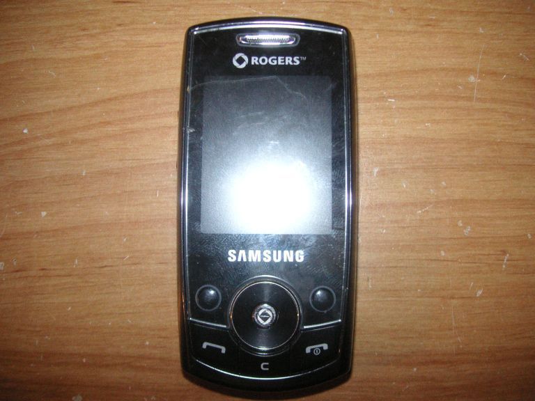 SGH J706 SAMSUNG ROGERS SLIDER GSM CELL PHONE PARTS USED REPAIRS NICE 