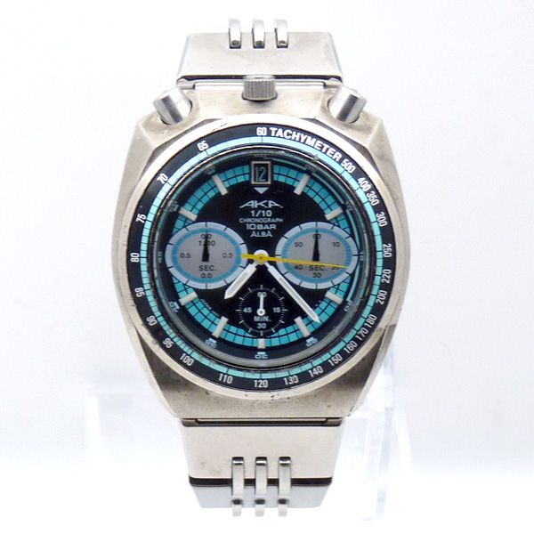 AKA ALBA ( SEIKO ) Bullhead Chronograph V657 QUARTZ VINTAGE 70s Retro 