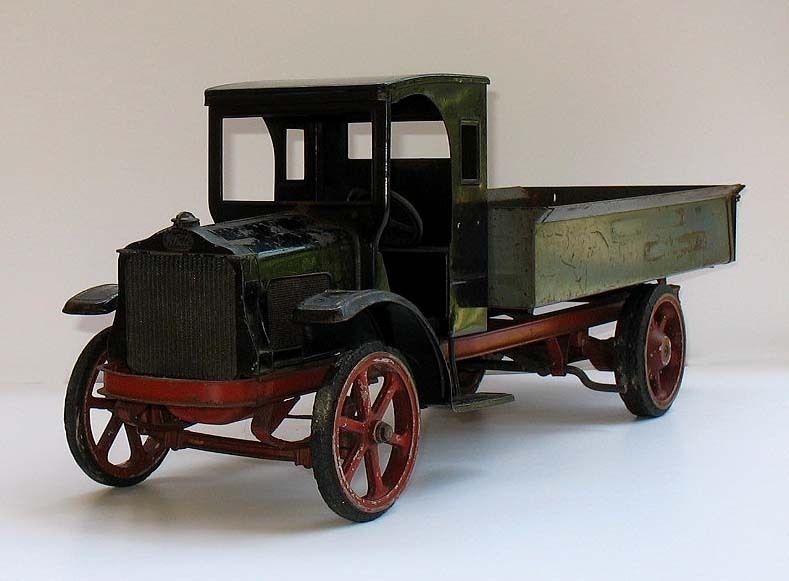 Scarce 1923 Burdette Murray Dump Truck ~ 100% original ~ Excellent 