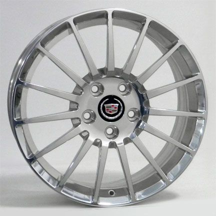 rims cadillac xlr wheel 4639 polished 18x8 upc 6884880 images