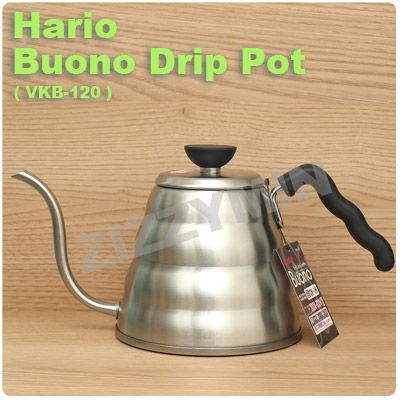 Hario Buono VKB 120 Coffee Kettle 40oz 1 2L Stainless Steel Hand Drip 