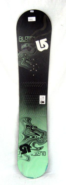 Burton Ltr 144cm Snowboard Grn Black Retail $229 99