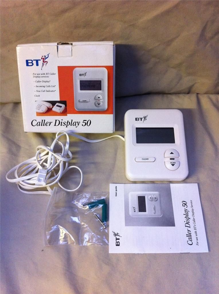  BT Caller Display 50 Caller ID