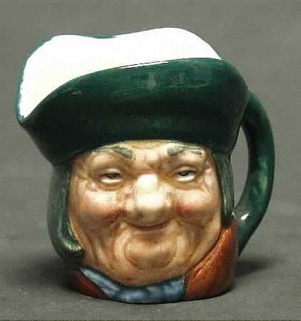 Royal Doulton CHARACTER JUG Toby Philpots Miniature