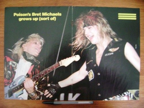 Bret Michaels C C DeVille MX Poster 17 Promo 2x1