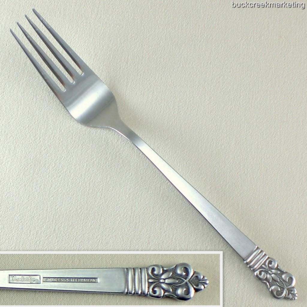 CBS1 Cambridge Silversmiths Satin Stainless Steel Flatware Japan 