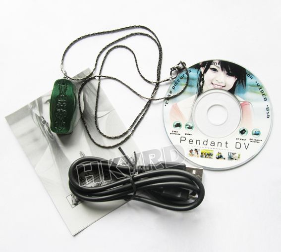 New Mini Camera Pendant DV Video Recorder Necklace