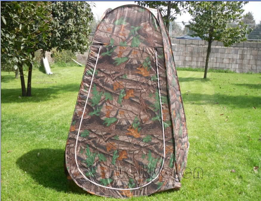 camouflage leaves pop up changing tent room camping privacy shelter