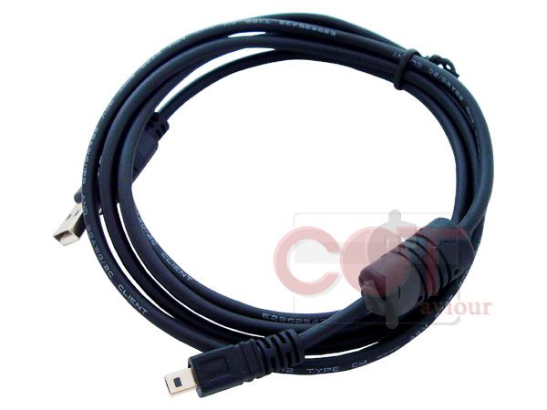 USB Cable for Pentax Optio W10 W20 W30 W60 W80 WS80