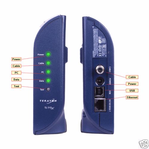 Terayon TJ715X Cable Modems DOCSIS 2 0 TJ 715X