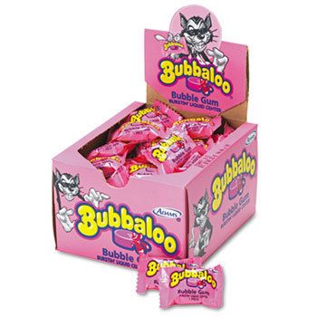 Brand New CADBURY ADAMS 6 Pack Bubble Gum w/Liquid Center 