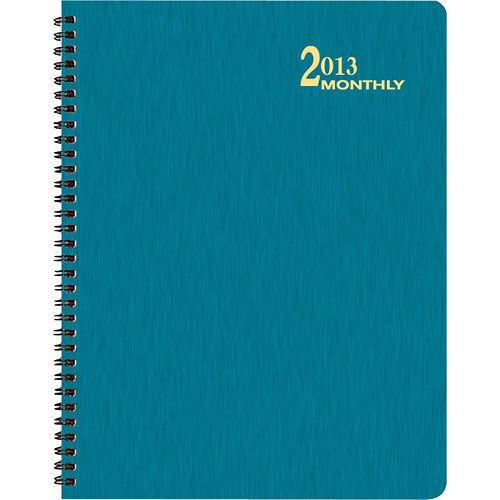 Turquoise Timemaster Large Monthly 2013 Planner