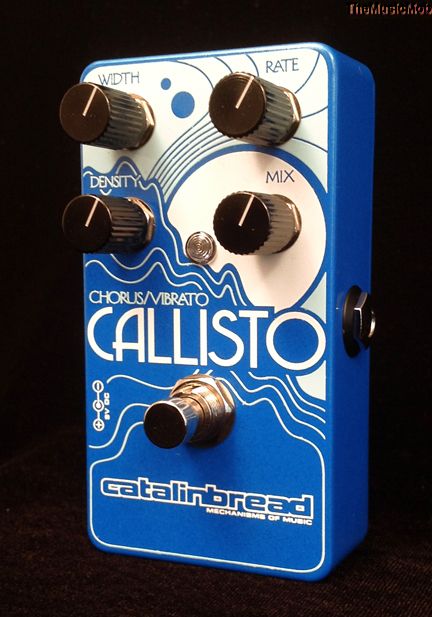 NEW CATALINBREAD CALLISTO CHORUS / VIBE PEDAL w/ FREE CABLE.