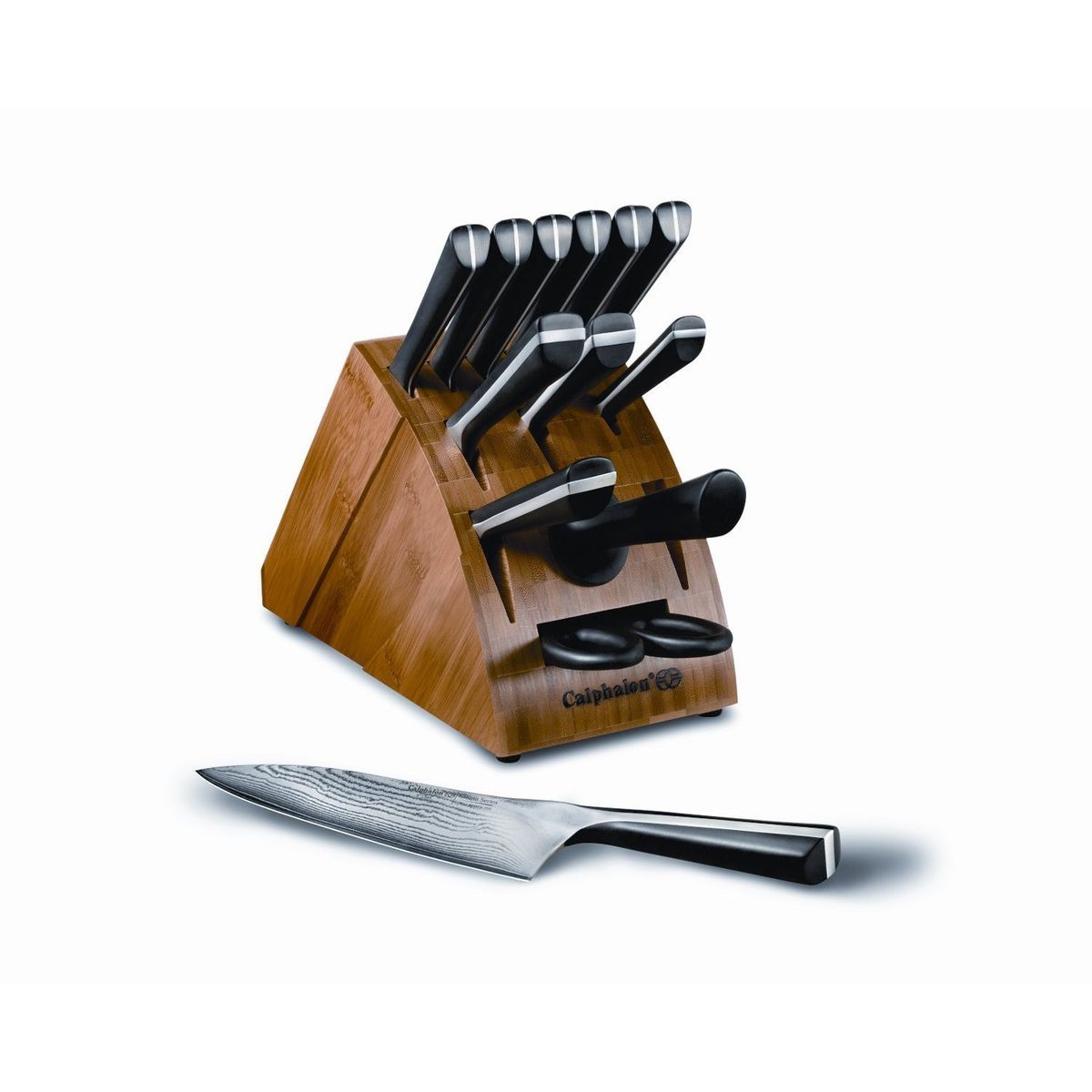 CALPHALON KATANA 14 PIECE KNIFE SET FIRST QUALITY NEW SALE IMMEDIATE 