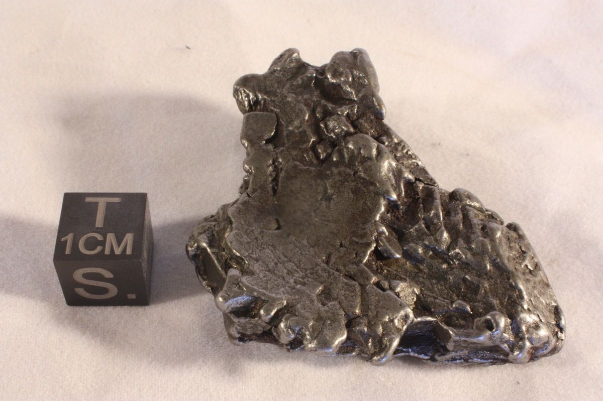 Campo meteorite crystal unique shape 81.2 grams