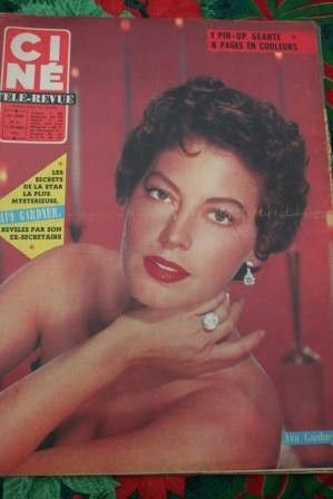 1962 Ava Gardner Suzanne Pleshette Jackie Gleason Spaak