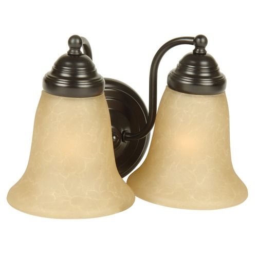 Jeremiah Cathryn 2 Light Bath Vanity Light