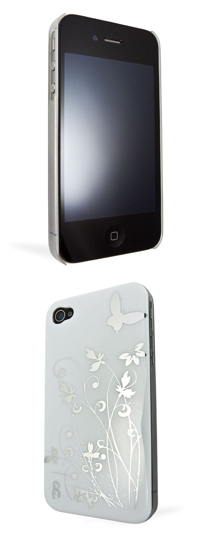   Butterfly Flower Cellphone Hard Case for iPhone 4 4S 4G Bumper