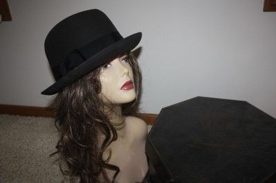 vintage cavanagh edge fedora hat 7 5 8