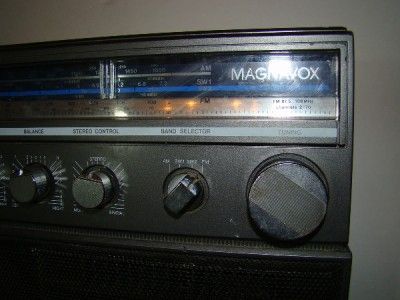   Magnavox D8443 Power Player Boombox Ghettoblaster Cassette Rec