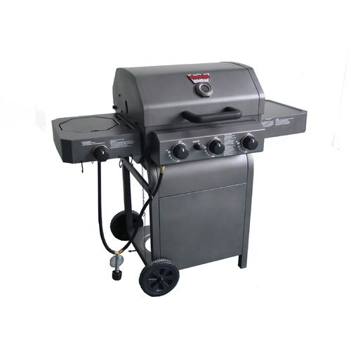 Char Griller Stealth Griller 3 Burner Gas Grill 3008