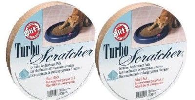 Turbo Scratcher Replacement Cat Scratch Pad Refill 4pk