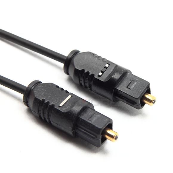   Audio Optical Fiber Optic Toslink Cable DVD CD Mini Black