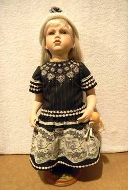   Porcelain Doll from The Mundia Collection Christine Cecile