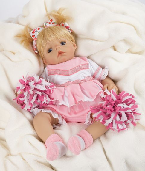 Future Cheerleader Collectible Real Lifelike Baby Doll