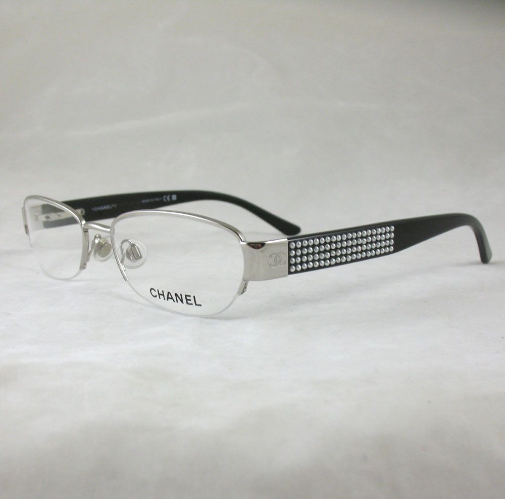 Authentic Chanel 2127H Eyeglasses Frame Made in Italy 50 17 135