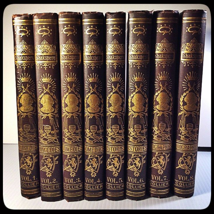   Edition of The Works of Shakspeare 1890 by Charles Knight 8VOL