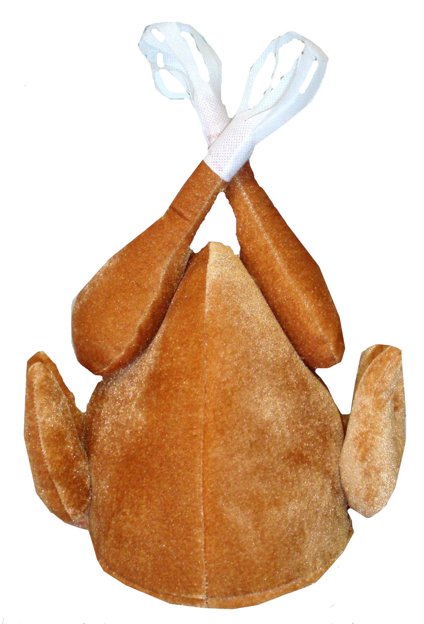 Roasted Chicken Turkey Hat All Age Christmas Santa Fancy Dress Same 