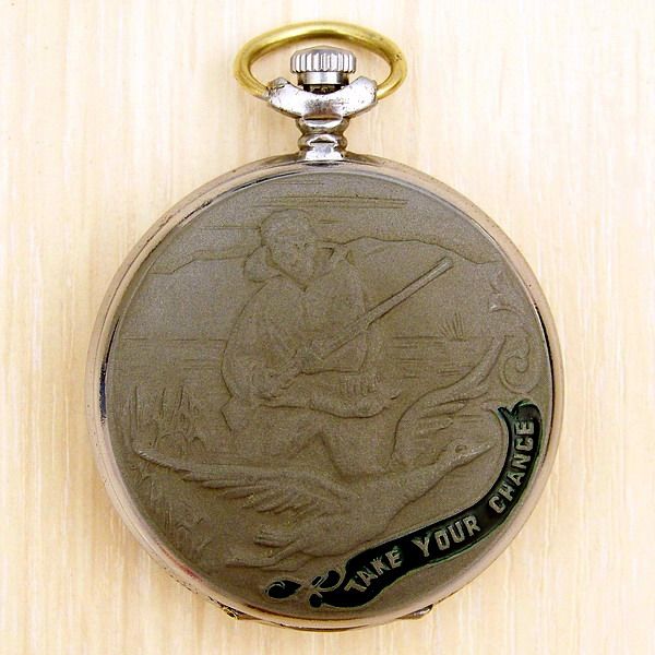 MOLNIJA MOLNIA Hunter Take Your Chance Pocket Watch