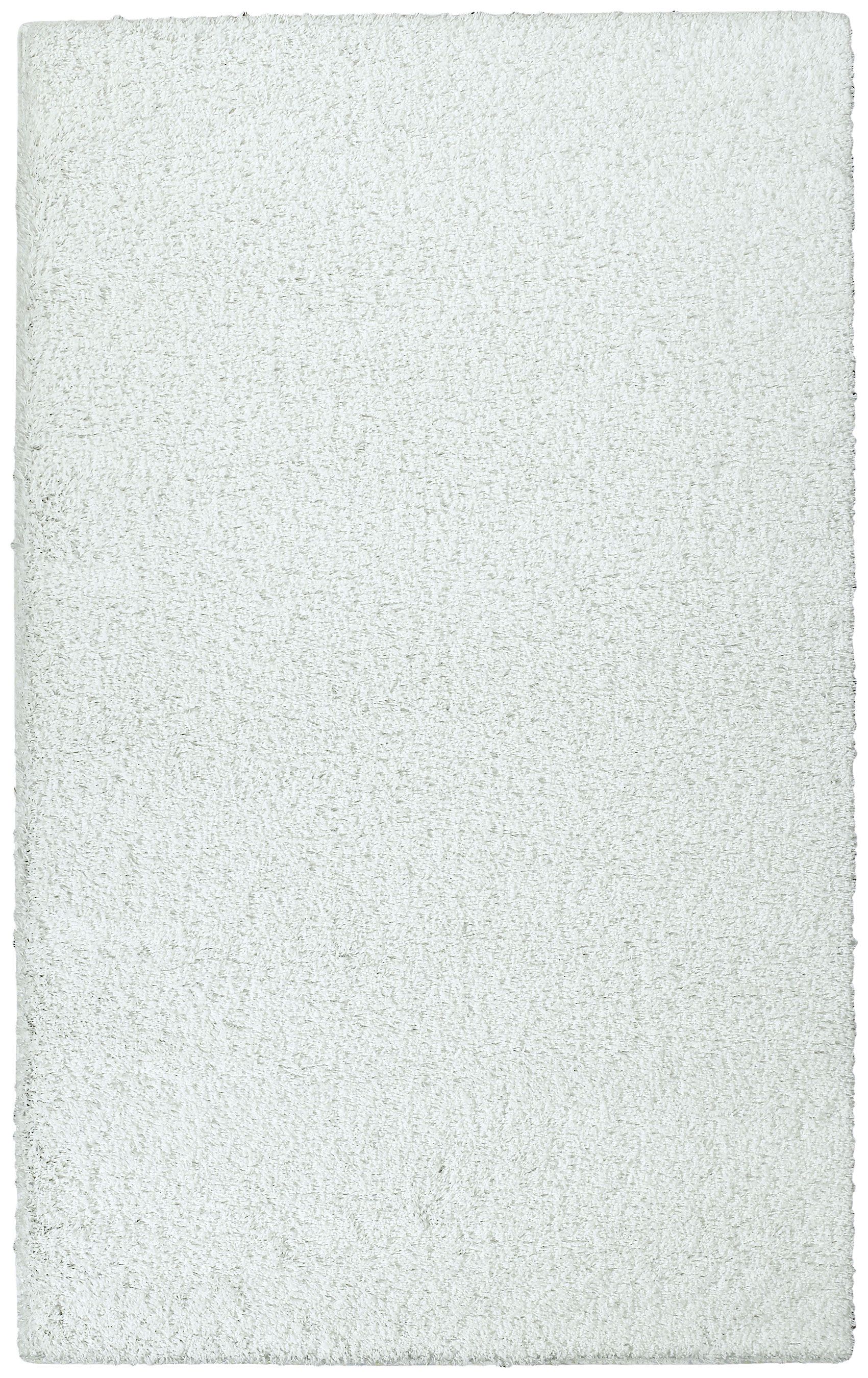 Shag Shaggy Area Rug New Carpet White 5x7 5x8 Solid Soft Kids Children 