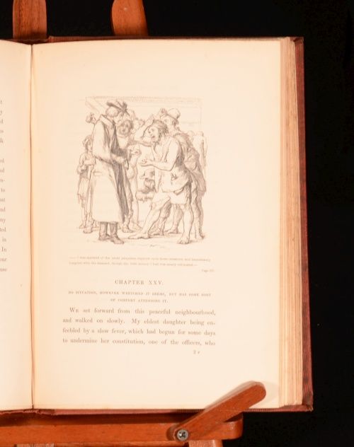   Vicar Of Wakefield By Oliver Goldsmith Illustrated By William Mulready