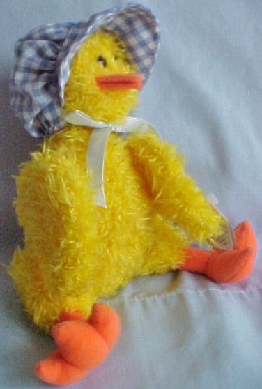 Ty Attic Treasure Bonnie Duck in Bonnet Cute Chick LQQK