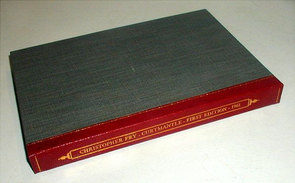 Christopher Fry Curtmantle 1st Edition 1961 w Cover