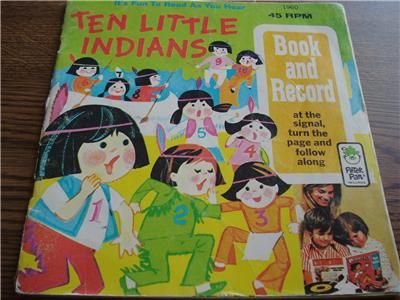 Peter Pan Records 10 Little Indians No Record 1960