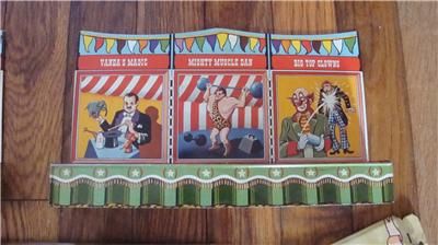  Marx 1950s The Big Top Circus Playset with Box 4310 Old Toy