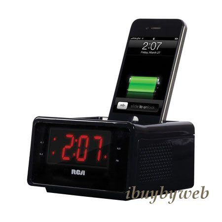 Green LED AM/FM Radio Built in USB port Dual Wake Sleep and