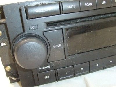 OEM AM FM CD PLAYER RADIO CHRYSLER 300 ASPEN MAGNUM PT CRUISER DODGE