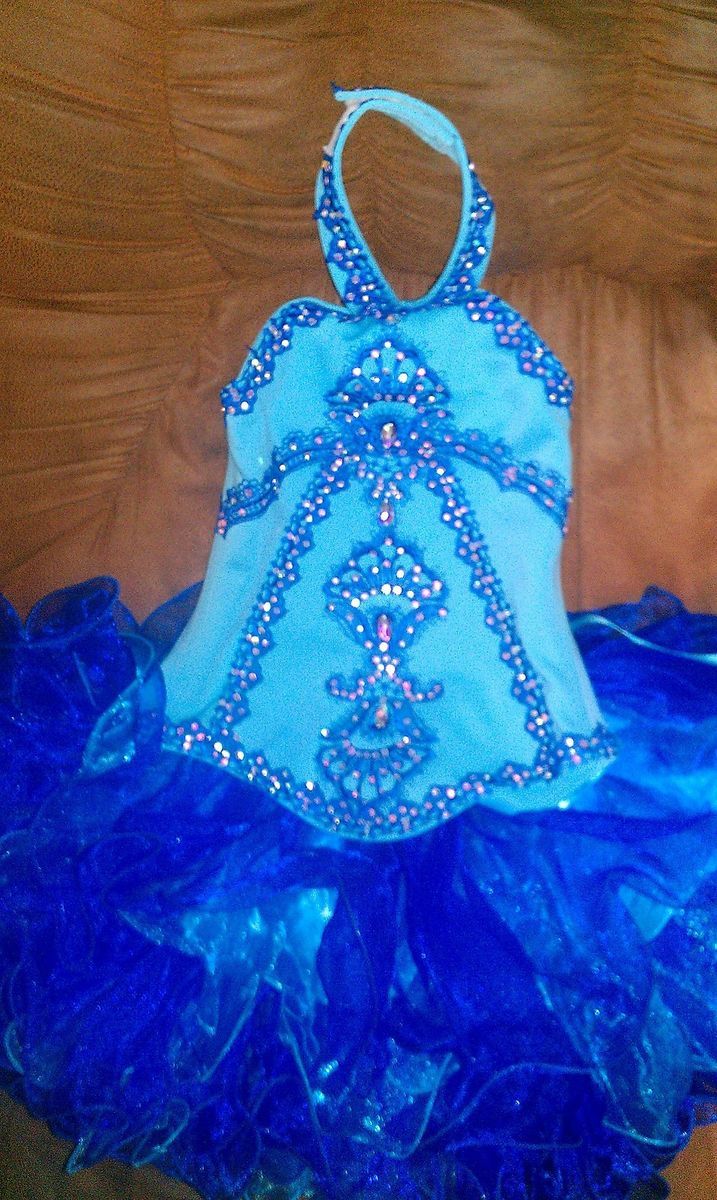  National Pageant Glitz Cupcake Dress Size 8 10