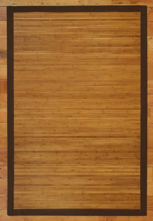 Hollywood 8x10 Large 100 Natural Bamboo Area Rug New