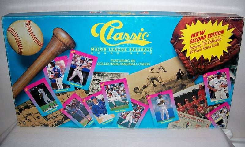 Classic ©1989 Major League Baseball Board Game