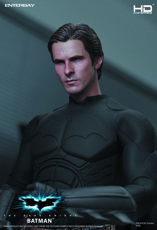 Enterbay Batman Christian Bale 1 4 Scale HD Figure The Dark Knight Hot