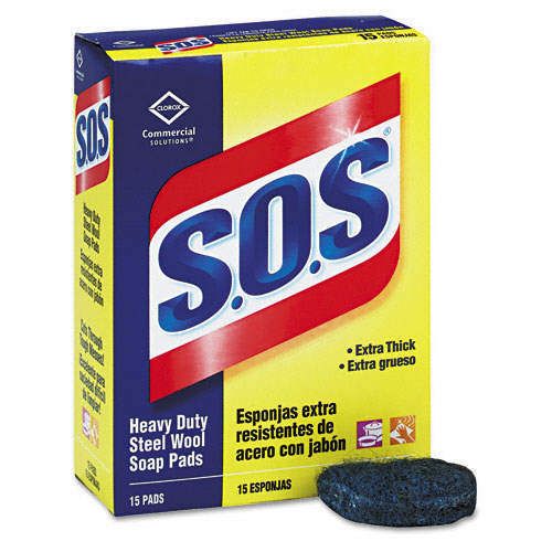 Clorox s O s Steel Wool Soap Pads 15 Pads 2 Dayship